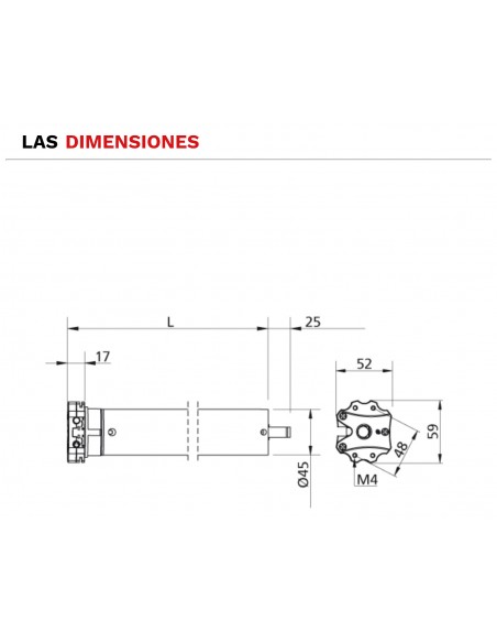 LEX -Dimensiones
